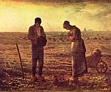 Jean Francois Millet Angelus painting